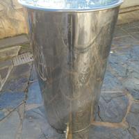 Contenitore inox per Olio 200 Litri