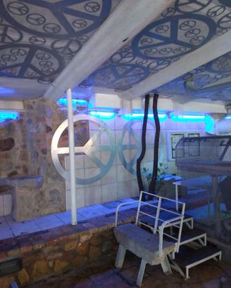 peace love anni 60 varie misure in acciaio