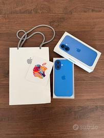 Iphone 16 128GB COME NUOVO , cover originale apple