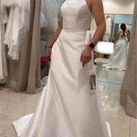 Abito da sposa in mikado