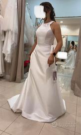 Abito da sposa in mikado