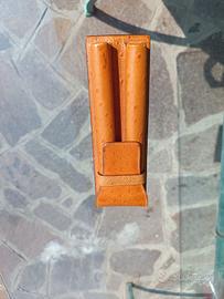 astuccio portasigari in struzzo