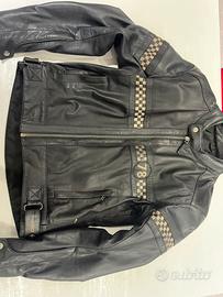 Giubbotto moto in pelle Axo