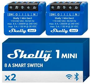 1 Mini Gen 3, interruttore intelligente relé Wi-Fi