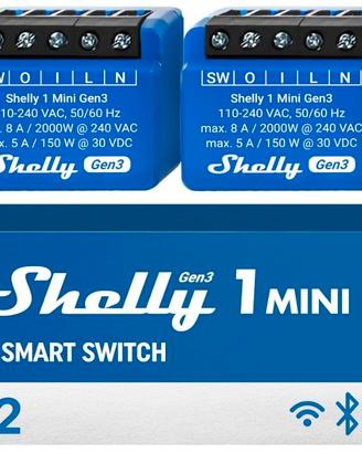 1 Mini Gen 3, interruttore intelligente relé Wi-Fi