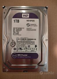 Hard Disk 1TB Western Digital WD Purple WD10PURZ 3