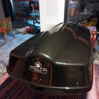 Box Baule da tetto Modula Ciao 430 lt nero lucido