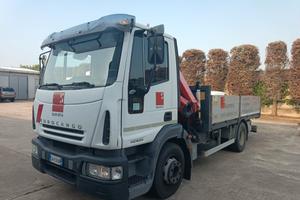 IVECO EuroCargo 140E24P Cassone FISSO + GRU
