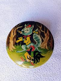 Vecchia scatola di latta caramelle Motta