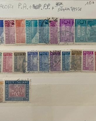Francobolli Repubblica Italiana 1947