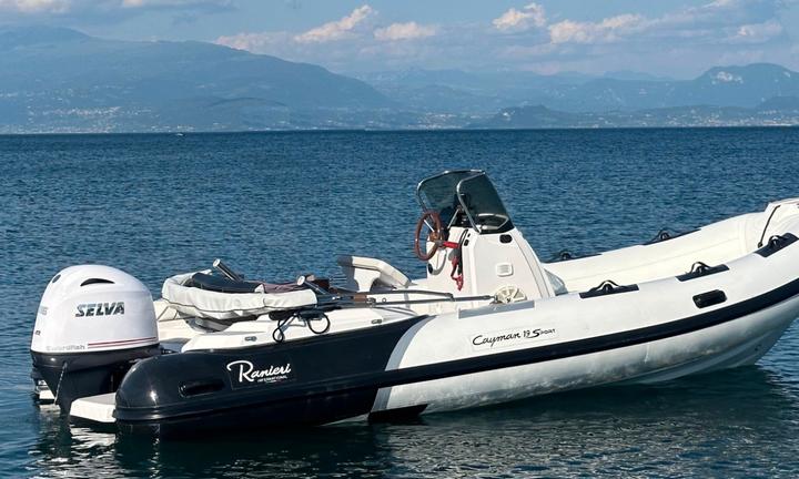 Ranieri cayman 19 sport + selva 115 + rimorchio
