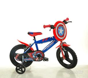 Bici rotelle Captain America