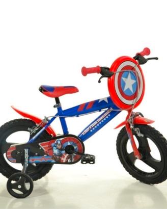 Bici rotelle Captain America