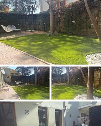 Monolocale con giardino