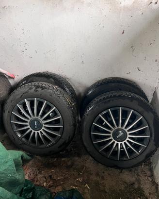 Quattro cerchi fiat panda 15”