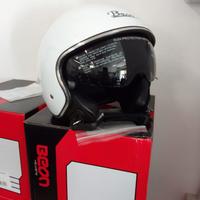 Casco Jet BEON b120 visore parasole scooter