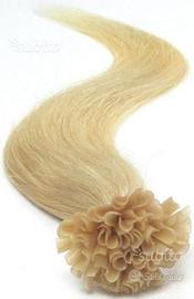 Capelli extension umani 200 ciocche 1 grammo veri