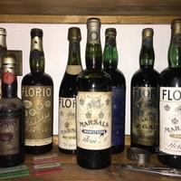 FLORIO Marsala bottiglia vino Tonnara latta