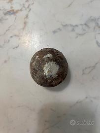 palla di cannone in ferro