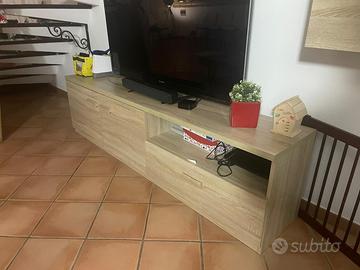 Mobile TV Mondo Convenienza 210 cm rovere