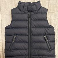 Piumino smanicato ASPESI. Taglia 2 anni.Colore blu