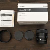 Sigma 65mm f2 DG DN (C) Contemporary L-Mount F2