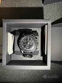 SWATCH OMEGA MISSION TO THE MOONPHASE BLACK