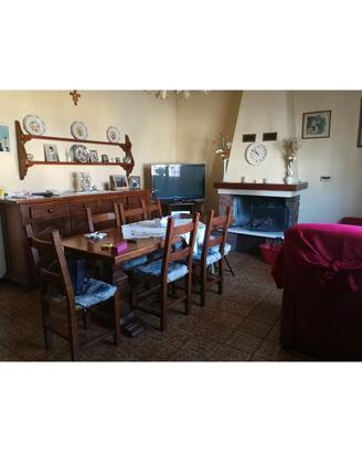tavolo + buffet in arte povera