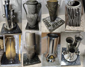 Vasi per lapidi e tombe funebri cimitero fiori