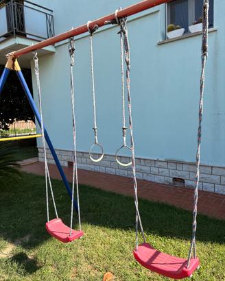 Altalena in acciaio per bambini