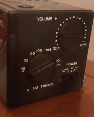 BREIL radio orologio sveglia cubo