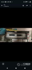 forno pizze e vetrina calda 