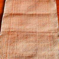 Tappeto arancione/ecru' nuovo