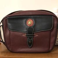 Borsa a tracolla vintage in vera pelle
