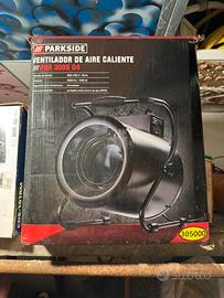 Parkside ventilatore aria calda 3000 wat