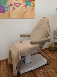 Poltrona elettrica per centri bellezza e spa