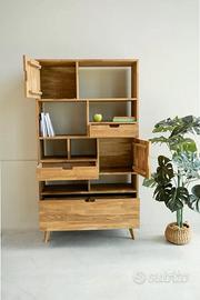 Libreria in rovere massiccio