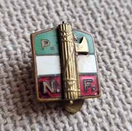 Spilla Distintivo Fascismo Fascista PNF Mussolini 