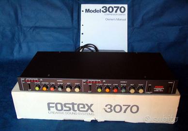 FOSTEX COMPRESSORE 3070 ANALOGICO