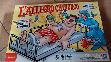 Gioco di società "L'allegro chirurgo"