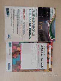 2  libri concorso Allievi Mar. Guardia di Finanza 