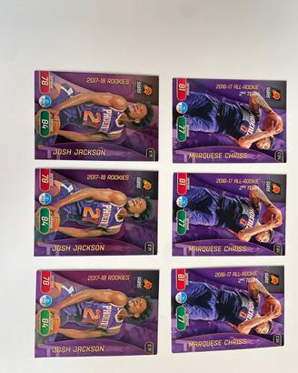Lotto 6 Carte NBA Suns