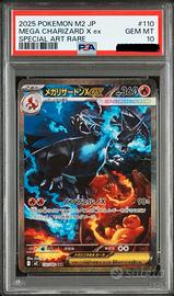 Pokemon Mega Charizard X Ex 100/080 Sar PSA10 MINT