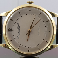 IWC 18kt gold dress watch automatic cal 852