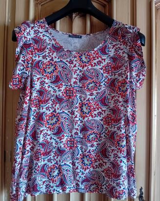 blusa in cotone molto carina. M/L Happ