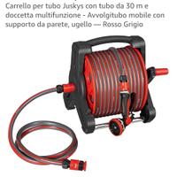 Avvolgitubo da giardinoJuskys modello "Basic" con