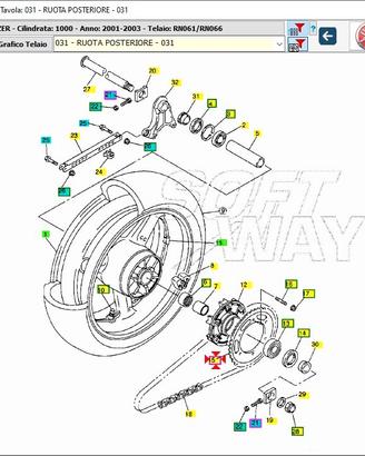 Corona Yamaha FZS Fazer 1000 5LV254440000