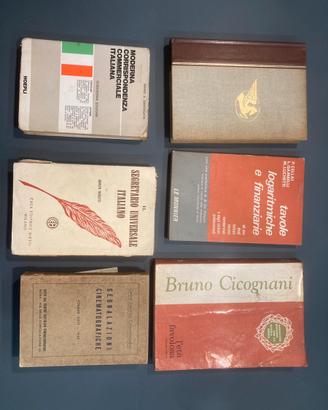 Libri dagli anni 30 fino anni 70