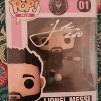 Funko Pop Leo Messi autografato con COA 