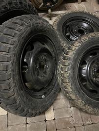 Cerchi gomme panda 4x4